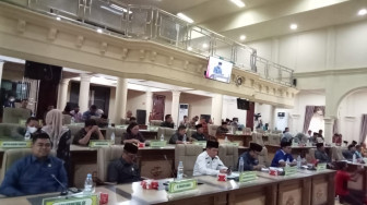 DPRD Sarolangun Gelar Rapat Paripurna Tingkat I Tahap 3